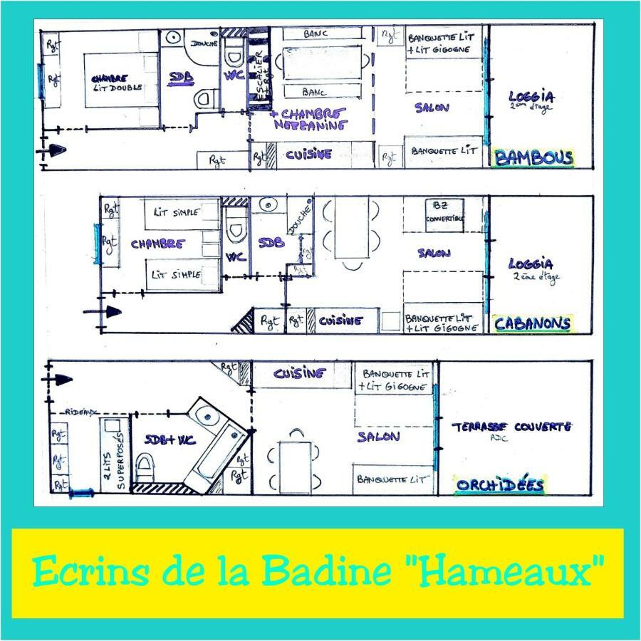 Les Ecrins De La Badine - Hameaux Hyères Exterior foto